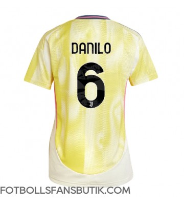 Juventus Danilo Luiz #6 Replika Bortatröja Damer 2024-25 Kortärmad